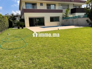 Location villa de haut standing à Ville Verte. 5 pièces. Double vitrage et porte blindée - Villa à louer - Bouskoura