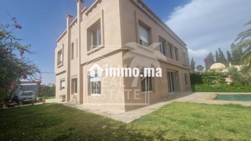 Villa a vendre sur la route damezmiz avec 6 suites - Vente Immobilier - Marrakech - photo 1