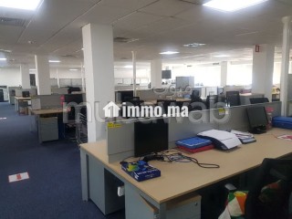 Plateau LPB 651 de 969 m a sidi maarouf - Appartement à louer - Casablanca