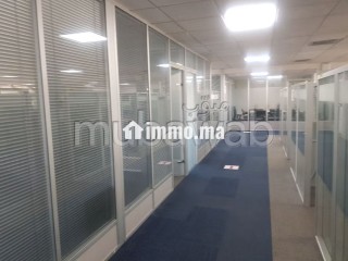 Plateau LPB 651 de 969 m a sidi maarouf - Appartement à louer - Casablanca