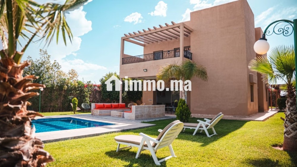 Villa haut standing piscine route de Fès 6 chambre - Vente Immobilier - Marrakech - photo 1