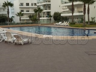Location saisonnière à Dar Bouazza. Surface totale 170 m². Places de parking et terrasse - Appartement à vendre - Dar Bouazza