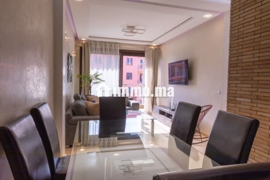 Gueliz T3 tout rénové résidence pisc - Vente Immobilier - Marrakech - photo 2