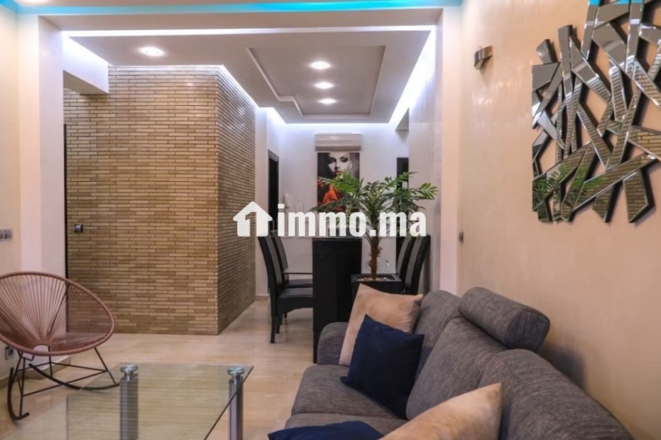 Gueliz T3 tout rénové résidence pisc - Vente Immobilier - Marrakech - photo 3