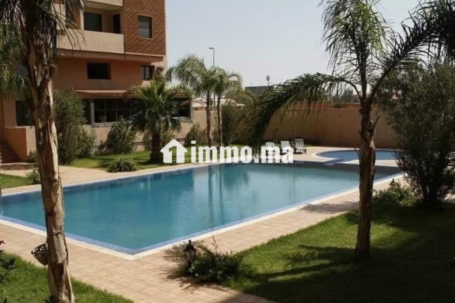 Gueliz T3 tout rénové résidence pisc - Vente Immobilier - Marrakech - photo 5