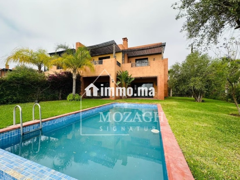 Splendide villa front de golf 4 suites piscine - Location Immobilier - Marrakech - photo 3