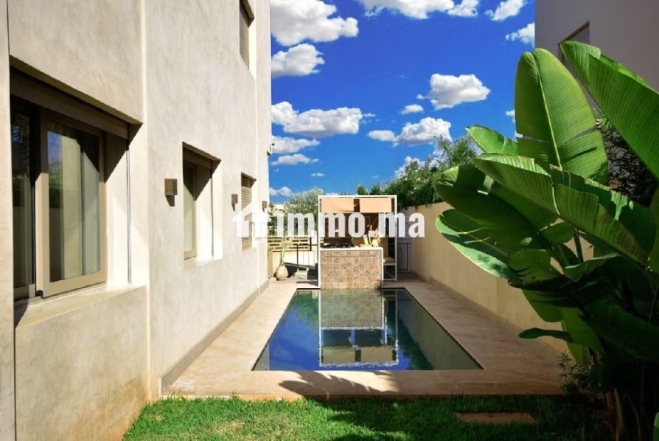 Une villa contemporaine meublée a targa - Location Immobilier - Marrakech - photo 1