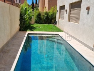 Une villa contemporaine meublée a targa - Villa à louer - Marrakech