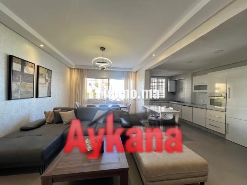 Location Appartement meublé à Rabat Hay Riad - Location Immobilier - Rabat - photo 1