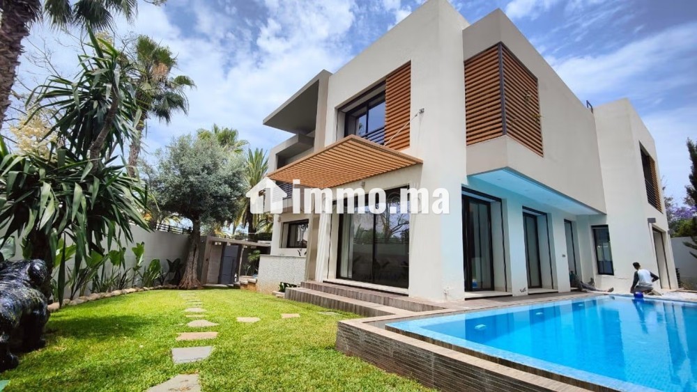 Somptueuse villa meublée à louer à longchamps - Location Immobilier - Casablanca - photo 1