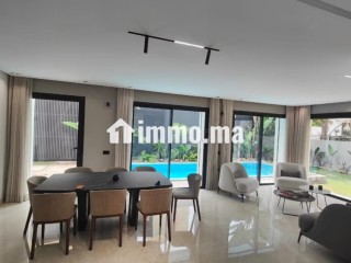 Somptueuse villa meublée à louer à longchamps - Villa à louer - Casablanca