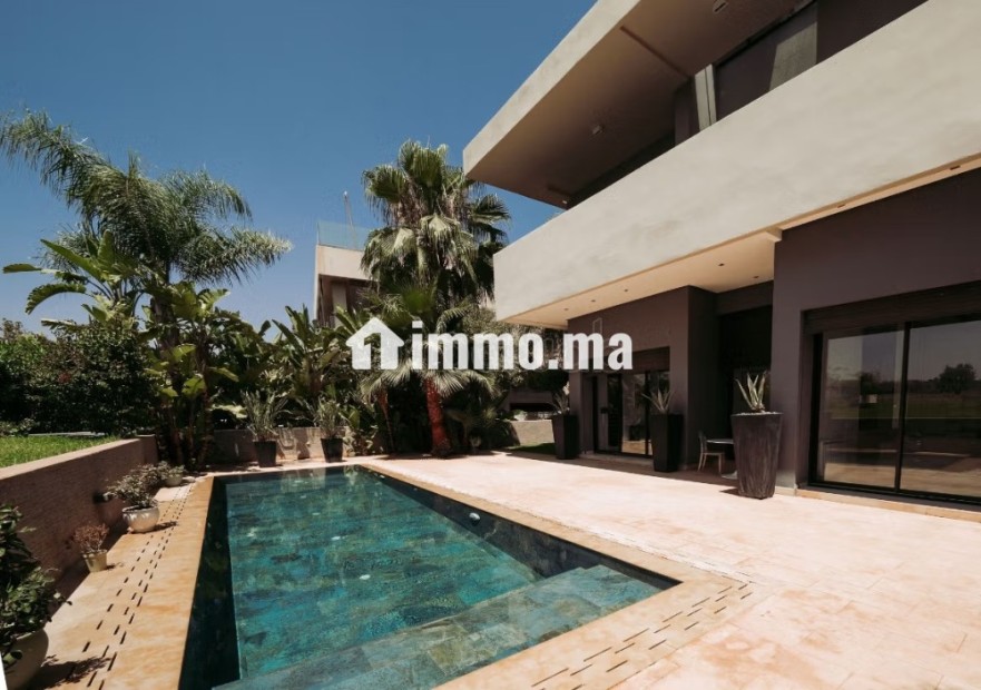 Villa isolée en front de golf située à Argan Golf - Location Immobilier - Marrakech - photo 3