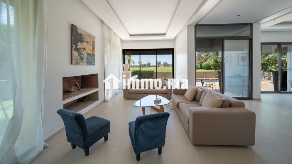 Villa isolée en front de golf située à Argan Golf - Location Immobilier - Marrakech - photo 6