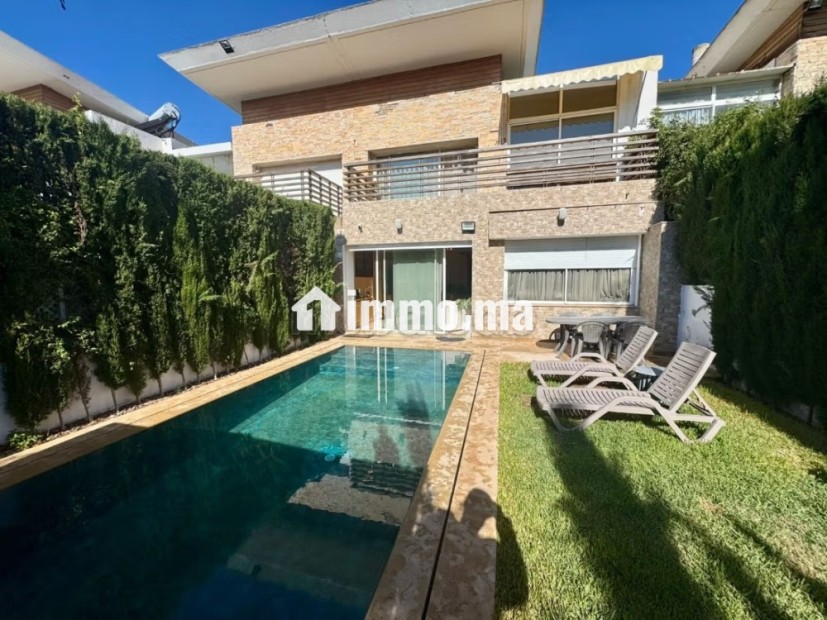 Villa d'Exception Meublée à la CGI Haut Standing - Location Immobilier - Bouskoura - photo 1