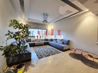 Bel appartement double salon avec cheminée - Appartement à louer - Casablanca