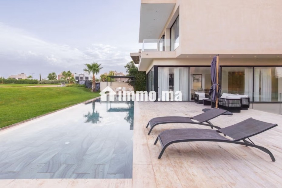 Superbe villa à louer Front golf sur la Route de Tahanaout - Location Immobilier - Marrakech - photo 1