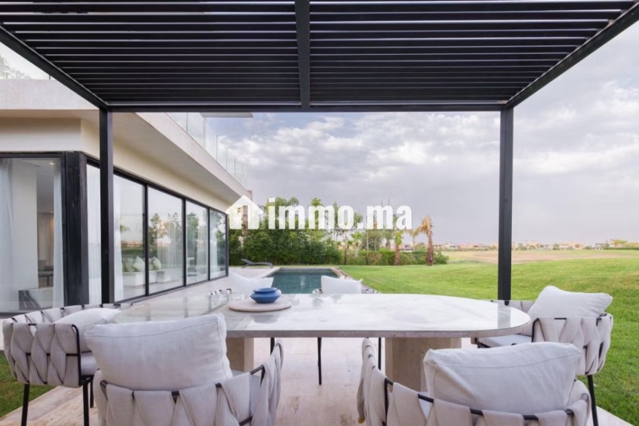 Superbe villa à louer Front golf sur la Route de Tahanaout - Location Immobilier - Marrakech - photo 4