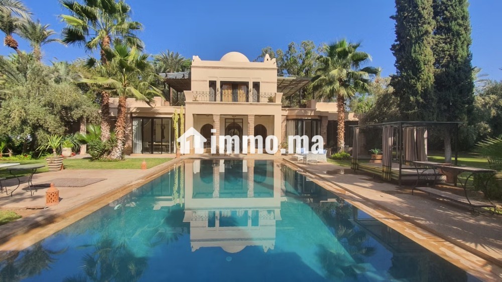 Prestigieuse villa en location longue durée - Location Immobilier - Marrakech - photo 1
