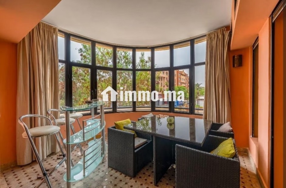 Superbe appartement à vendre à Guéliz. 3 pièces confortables. Meublé - Vente Immobilier - Marrakech - photo 1
