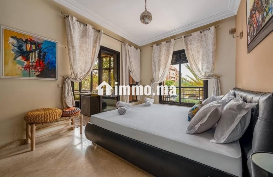 Superbe appartement à vendre à Guéliz. 3 pièces confortables. Meublé - Vente Immobilier - Marrakech - photo 2