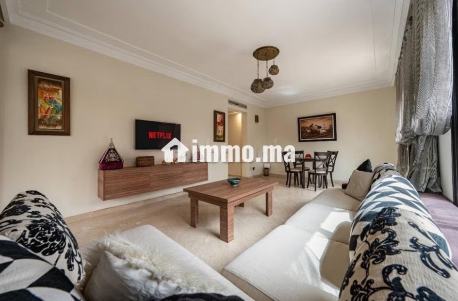 Superbe appartement à vendre à Guéliz. 3 pièces confortables. Meublé - Vente Immobilier - Marrakech - photo 3