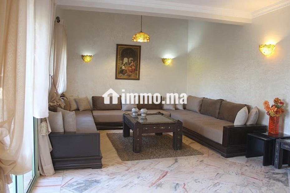 Duplex de trois chambres résidence avec piscine - Location Immobilier - Marrakech - photo 3