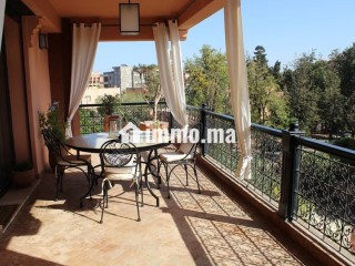 Grand appartement de trois chambres avec terrasse - Appartement à louer - Marrakech