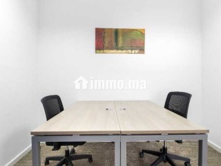 Bureau pour 3 personnes - Bureau à louer - Casablanca