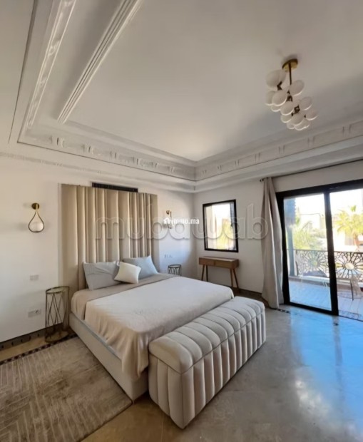 Belle villa familiale 5ch jardin piscine à targa - Location Immobilier - Marrakech - photo 4