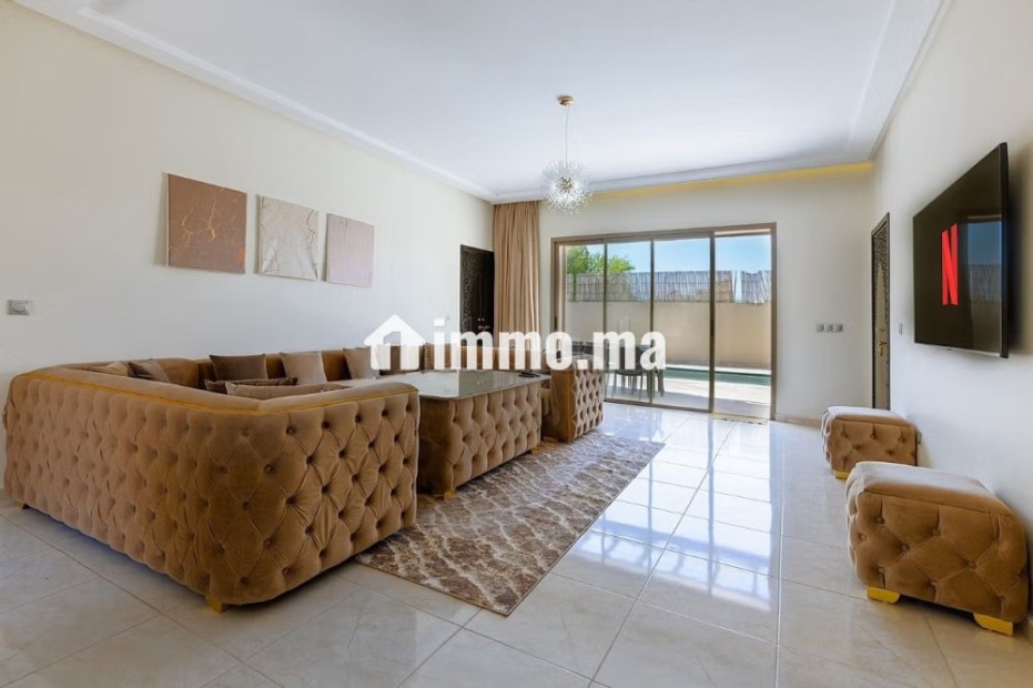 Belle villa de plain pied sans vis a vis a Louer - Location Immobilier - Marrakech - photo 2
