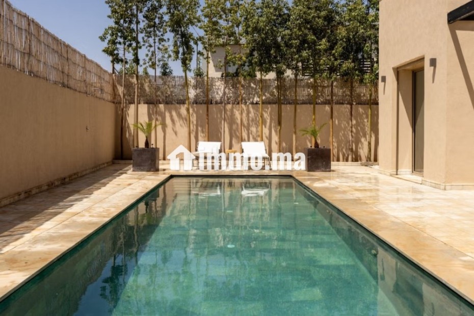 Belle villa de plain pied sans vis a vis a Louer - Location Immobilier - Marrakech - photo 6