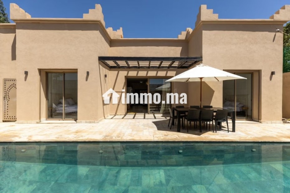 Belle villa de plain pied sans vis a vis a Louer - Location Immobilier - Marrakech - photo 7