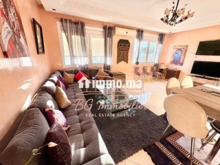 Dernier étage Meublé Cité Suisse 3 ch, prox plage - Appartement à louer - Agadir