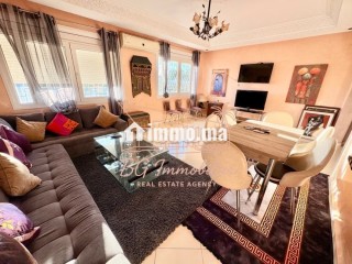 Dernier étage Meublé Cité Suisse 3 ch, prox plage - Appartement à louer - Agadir