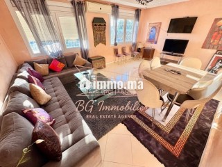 Dernier étage Meublé Cité Suisse 3 ch, prox plage - Appartement à louer - Agadir