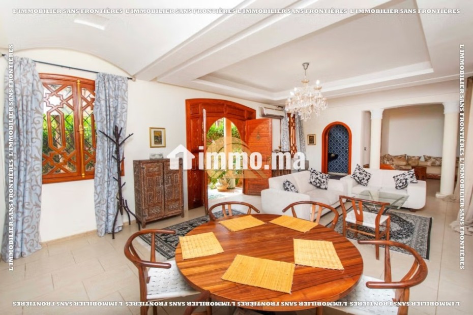Villa meublée à louer avec piscine privée à Targa - Location Immobilier - Marrakech - photo 6