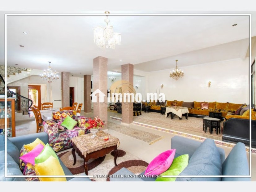 Villa meublée 350m² à louer, Targa Marrakech - Location Immobilier - Marrakech - photo 1