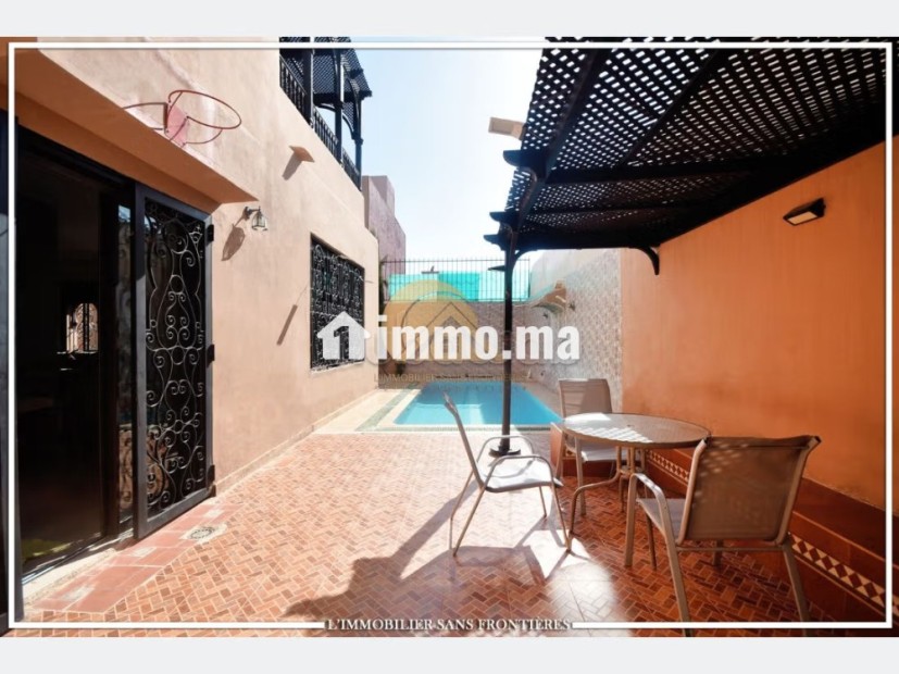 Villa meublée 350m² à louer, Targa Marrakech - Location Immobilier - Marrakech - photo 4