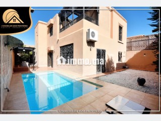 Villa meublée 350m² à louer, Targa Marrakech - Villa à louer - Marrakech