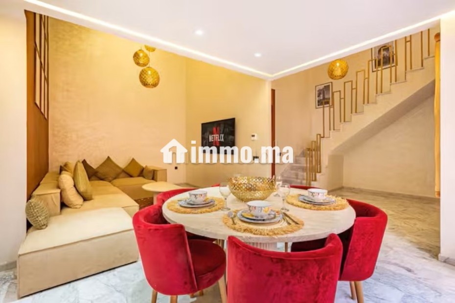 Beau duplex bien situé au coeur de Gueliz - Location Immobilier - Marrakech - photo 2