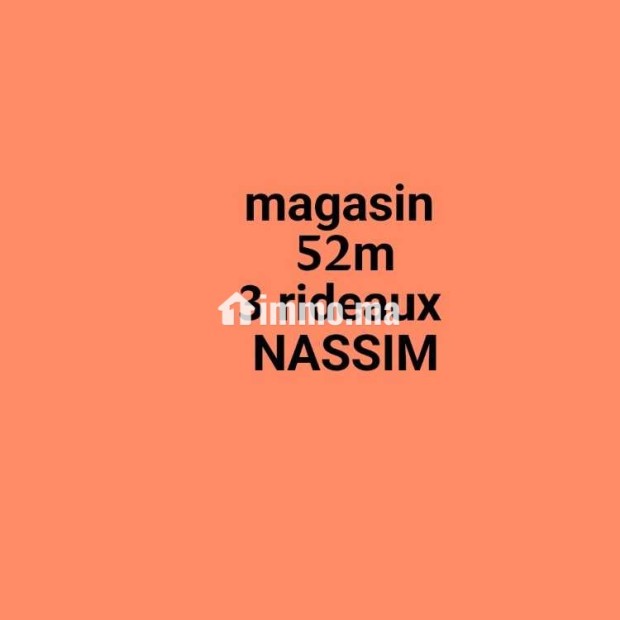 Magasin 3 rideaux nassim2 - Vente Immobilier - Casablanca - photo 1