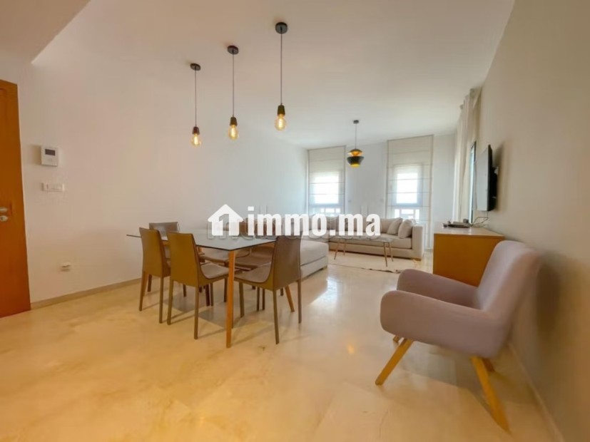 Louez cet appartement à Casablanca Finance City. Superficie 100 m². Bien meublé - Location Immobilier - Casablanca - photo 1