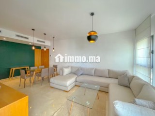 Louez cet appartement à Casablanca Finance City. Superficie 100 m². Bien meublé - Appartement à louer - Casablanca