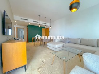 Louez cet appartement à Casablanca Finance City. Superficie 100 m². Bien meublé - Appartement à louer - Casablanca