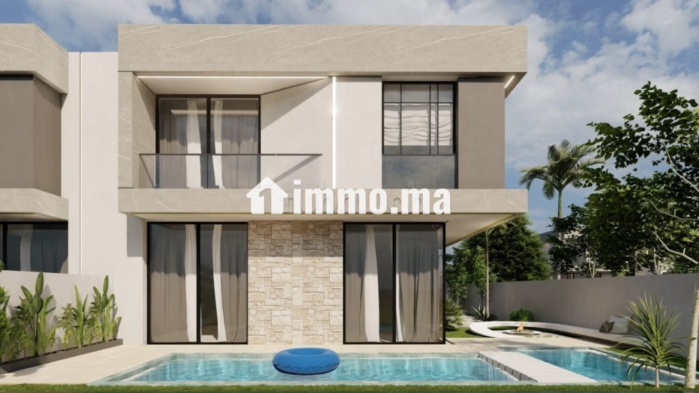 Villa 4 Suites Vue sur l’Atlas, Piscine et Rooftop - Vente Immobilier - Marrakech - photo 1