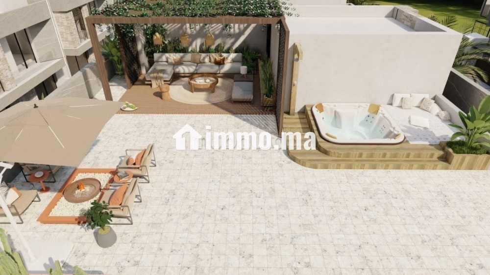 Villa 4 Suites Vue sur l’Atlas, Piscine et Rooftop - Vente Immobilier - Marrakech - photo 2