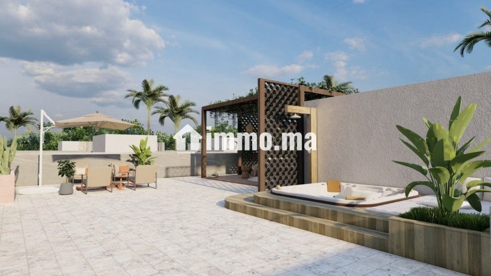 Villa 4 Suites Vue sur l’Atlas, Piscine et Rooftop - Vente Immobilier - Marrakech - photo 6