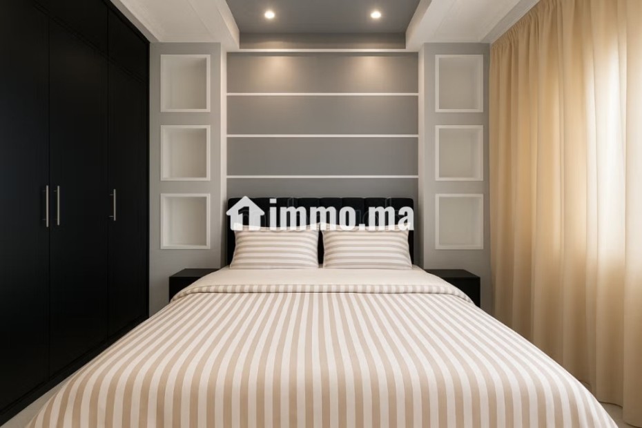 Superbe appartement à louer à Charf. 2 belles chambres. Meublé - Location Immobilier - Tanger - photo 4