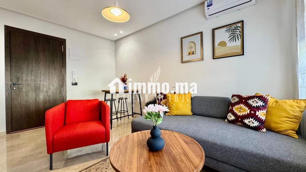 Studio en location à Oasis. Surface de 55 m². Meublé - Location Immobilier - Casablanca - photo 2