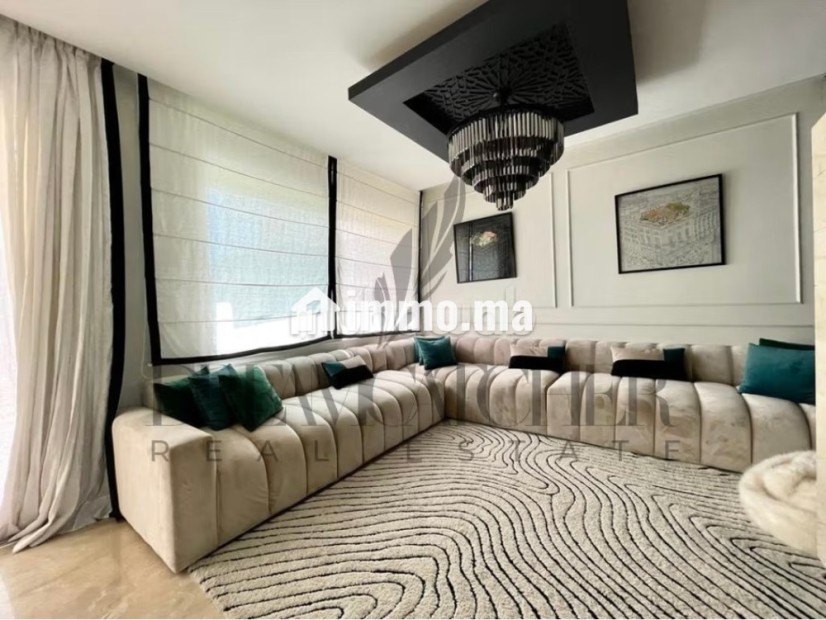 Location villa de haut standing à Ville Verte. Surface totale 300 m². Bien meublé - Location Immobilier - Bouskoura - photo 6